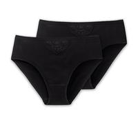 Schiesser Mujer Tai-Slips,2er Paquete - "Algodón Essentials ",Tai Pants,Baumwol