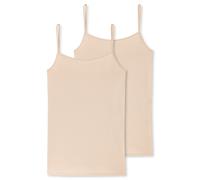 Schiesser Mujer Top Tirantes, 2er Paquete - Single Jersey, Serie 95/5 , Uni