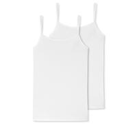Schiesser Mujer Top Tirantes, 2er Paquete - Single Jersey, Serie 95/5 , Uni