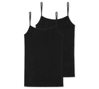 Schiesser Mujer Top Tirantes, 2er Paquete - Single Jersey, Serie 95/5 , Uni