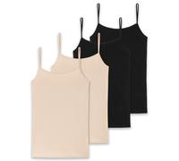 Schiesser Mujer Top Tirantes, 4er Paquete - Single Jersey, Serie 95/5 , Uni