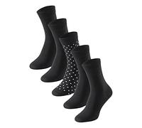 Schiesser Multipack 5 Pack Damensocken Strümpfe Calcetines, Ordenados 1_173207, 35-38 (Pack de 5) para Mujer