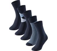 Schiesser Multipack Herrensocken Calcetines de Vestir, Mehrfarbig, 39-42 (Pack de 5) para Hombre