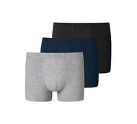 Schiesser Organic Cotton Essential 3er Pack Unterwäsche mit softem Bund Bóxer, Mehrfarbig 1, Large para Hombre