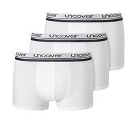 Schiesser Pack de 3 Calzoncillos Tipo bóxer para Hombre, de algodón Ropa Interior, Blanco, M