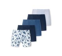 Schiesser Pack de 5 Calzoncillos Tipo bóxer para Chico, algodón orgánico 95/5, Tallas 92 hasta 140, Surtido 5_181844, 98