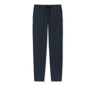 SCHIESSER Pantalón de pijama 'Mix & Relax' azul oscuro / blanco M EUR
