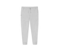 Schiesser Herren Lange Schlafhose mit Bündchen Bio-Baumwolle-Mix + Relax Parte Inferior de Pijama, Gris-Mel_182183, 54 Hombres