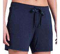 Schiesser Pantalones Cortos de Dormir Parte Inferior de Pijama, Blau, 38 para Mujer