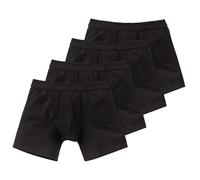 Schiesser Pantalones Cortos Hombre 4er Paquete - Algodón Essentials, Auténtico,