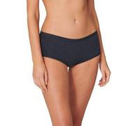 Schiesser Pantalones Cortos para Mujer, Parte Inferior de Bikini de Ajuste Personal, Azul Medianoche (Midnight Blue_147198), M