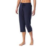 Schiesser Pantalones de Dormir para Mujer, 3/4 Largos, algodón elástico, Calidad de Punto único, Mezcla + Relax