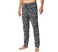 Schiesser Pantalones largos de dormir para hombre + parte inferior de pijama relajante, Navy_182185, 50