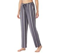 Schiesser Pantalones largos de dormir para mujer, mezcla de pantalones y parte inferior de pijama relajante, multicolor 5_180460, 34, Multicolor 5_180460, 36