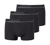 SCHIESSER Paquete de 3 Calzoncillos para Hombre - Serie Uncover, Calzoncillos, S-3XL Negro 3XL (3XL-Large)