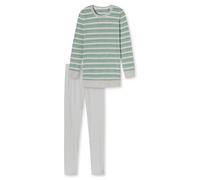 SCHIESSER Pijama ' Casual Essentials ' verde Mujer SCHIESSER S verde