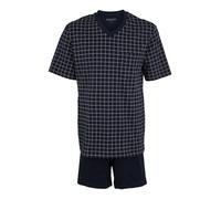 SCHIESSER Pijama corto azul oscuro / gris M-L azul oscuro / gris
