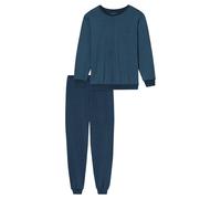 SCHIESSER Pijama De Hombre, Largo - Con Puños, Algodón