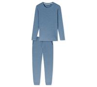 SCHIESSER Pijama largo azul XXL azul