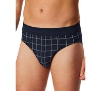 Schiesser Pijama Largo para Hombre Suave y Fino Entrelazado, 183174, Azul Nocturno_183178, 4XL