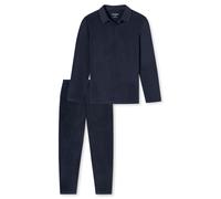 SCHIESSER Pijama largo 'Selected Premium Warming' azul oscuro XXL azul oscuro