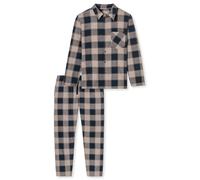 SCHIESSER Pijama largo ' Selected Premium Warming ' beige M-L beige