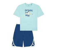 SCHIESSER Pijama ' Teens Nightwear ' azul / turquesa 176 azul / turquesa