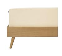 Schiesser sábana Bajera Ajustable, algodón, Beige, 100 x 200 cm