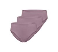 Schiesser Schiesser - Calzoncillos para Mujer (3 Unidades, algodón, 3 Unidades), Mauve_145425, 44