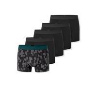 Schiesser Schiesser Herren 5 Pack Boxershorts Bio Baumwolle Multipack - 95/5 Organic Bóxer Hombre (Pack de 5)