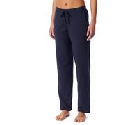 Schiesser Schiesser - Pantalones Largos de Dormir para Mujer, de algodón, elástico, de Calidad, Estampados, Mezcla + Parte Inferior de Pijama Relajado (1 Unidad), Azul Profundo_184100, 36