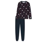 Schiesser Schlafanzug Lang Juego de Pijama, Granate, 176 cm para Niños