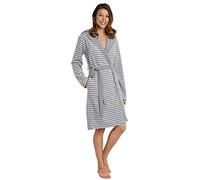 Schiesser Selected! Premium Bademantel, Albornoz para Mujer, Gris (Hellgrau 204), 40