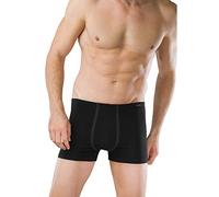 Schiesser Shorts (2er Pack) Calzoncillos, Opaco, Schwarz 000, S 2 para Hombre