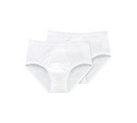 Schiesser Slip Deportivo Lencería, Blanco 100, XL para Hombre
