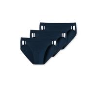 SCHIESSER Braga 'Rio' azul oscuro / blanco M azul oscuro / blanco