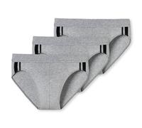 Schiesser Slip Hombres 3er Paquete - Rio 95/5 ,Algodón Stretch, Seitenstreife