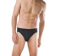 Schiesser Slip Para Hombre Essential 3 Piezas Color Sólido - Negro