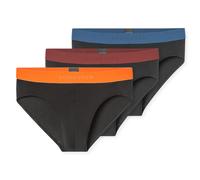 SCHIESSER Slip Rio Para Hombre Pack De 3 - Serie "95/5", Rayas De Contraste