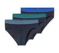 SCHIESSER Slip Rio Para Hombre Pack De 3 - Serie "95/5", Rayas De Contraste