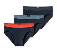 SCHIESSER Slip Rio Para Hombre Pack De 3 - Serie "95/5", Rayas De Contraste