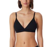 Schiesser Soft BH Organic Cotton-Pure Rib Sujetador para Camiseta, Schwarz_179915, 85C para Mujer