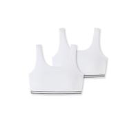 SCHIESSER Sujetador negro / blanco 176 negro / blanco