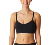 Schiesser Sujetador para Mujer con Almohadillas extraíbles - Unique Cotton, Negro_183130, 42