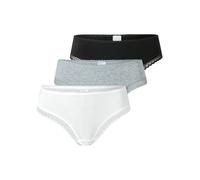 SCHIESSER Tanga gris moteado / negro / blanco S-M EUR