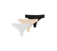 SCHIESSER Tanga ' Invisible Soft ' mezcla de colores M mezcla de colores