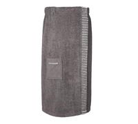 Schiesser Toalla de sauna Roma para mujer (gris oscuro, 46-52)