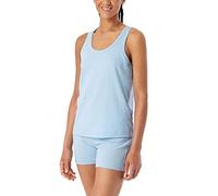Schiesser Top de pijama para mujer, azul claro, talla 36, azul claro, 38
