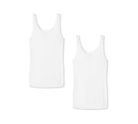 SCHIESSER Top 'Luxury' blanco XXL EUR