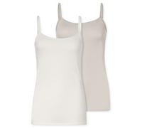 SCHIESSER Top ' Modal Essentials ' arena / blanco Mujer SCHIESSER S arena / blanco